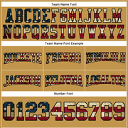 Custom Stitched Old Gold Vintage USA Flag Black-Crimson Football Pullover Sweatshirt Hoodie