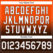 Custom Stitched Orange White-Brown Fade Fashion Sports Pullover Sweatshirt Hoodie