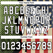 Custom Stitched Navy City Cream Red-Black 3D American Flag And Northern Pike Fish Fishing Sports Pullover Sweatshirt Hoodie