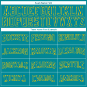 Custom Stitched Aqua Aqua-Gold 3D Pattern Design Sports Pullover Sweatshirt Hoodie