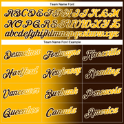 Custom Stitched Brown Gold-Cream Gradient Fashion Sports Pullover Sweatshirt Hoodie