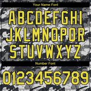 Custom Stitched Camo Light Yellow-Black 3D Guyana Flag Sports Pullover Sweatshirt Salute To Service Hoodie