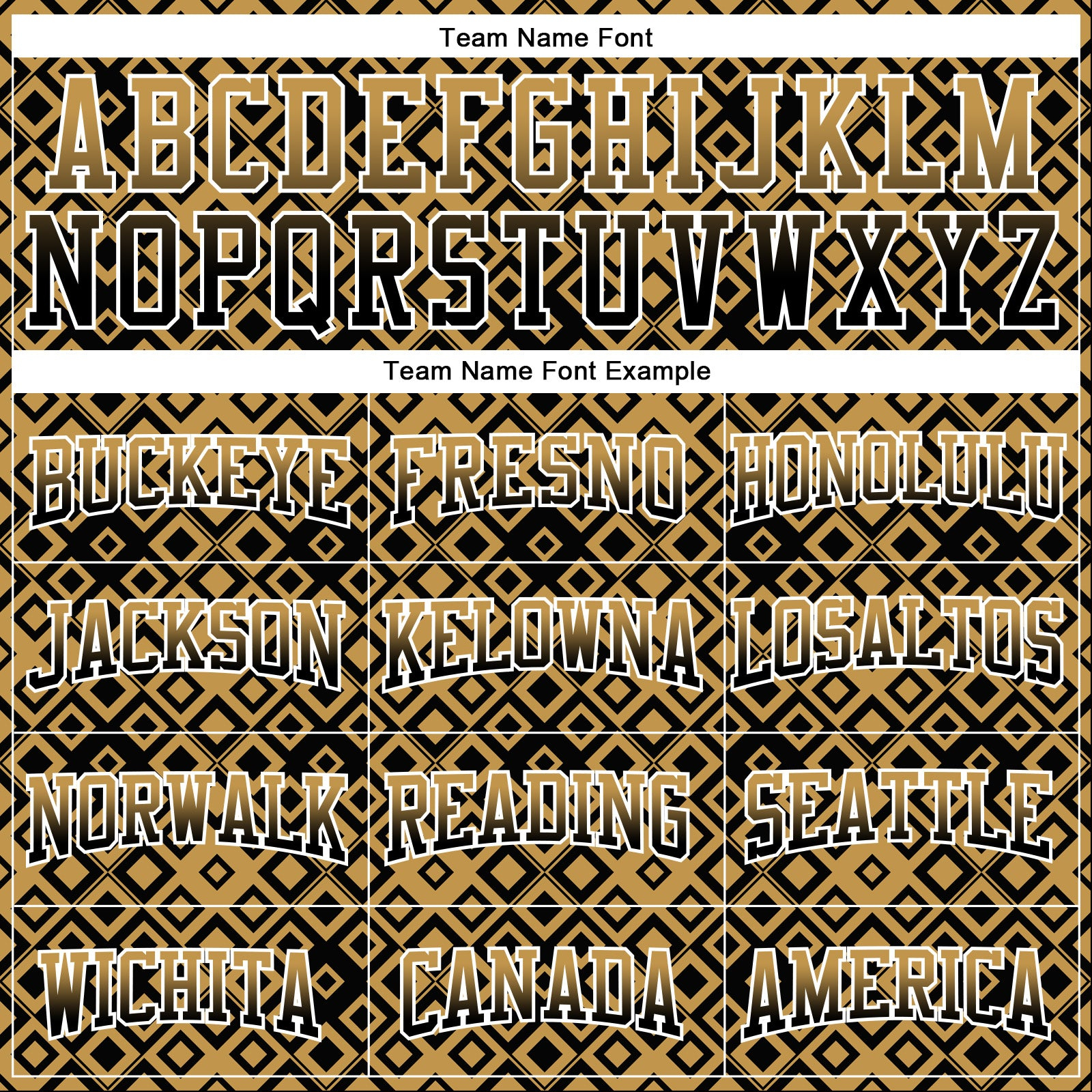 Custom Stitched Old Gold Black-White 3D Pattern Design Geometric Gradient Square Shapes Sports Pullover Sweatshirt Hoodie