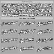 Custom Stitched Gray Black-Red Sports Pullover Sweatshirt Hoodie