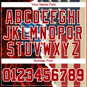 Custom Stitched Red White 3D American Flag And Largemouth Bass Fish Fishing Sports Pullover Sweatshirt Hoodie