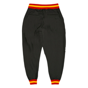 Custom Black Red-Gold Sports Pants