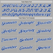 Custom Stitched Gray Royal-White Sports Pullover Sweatshirt Hoodie