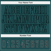 Custom Stitched White Midnight Green-Gray Split Fashion Sports Pullover Sweatshirt Hoodie