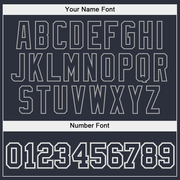 Custom Stitched White Navy Split Fashion Sports Pullover Sweatshirt Hoodie