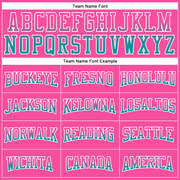 Custom Stitched Pink Teal-White Fade Fashion Arrow Sports Pullover Sweatshirt Hoodie