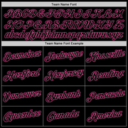 Custom Stitched White Black-Pink Split Fashion Sports Pullover Sweatshirt Hoodie