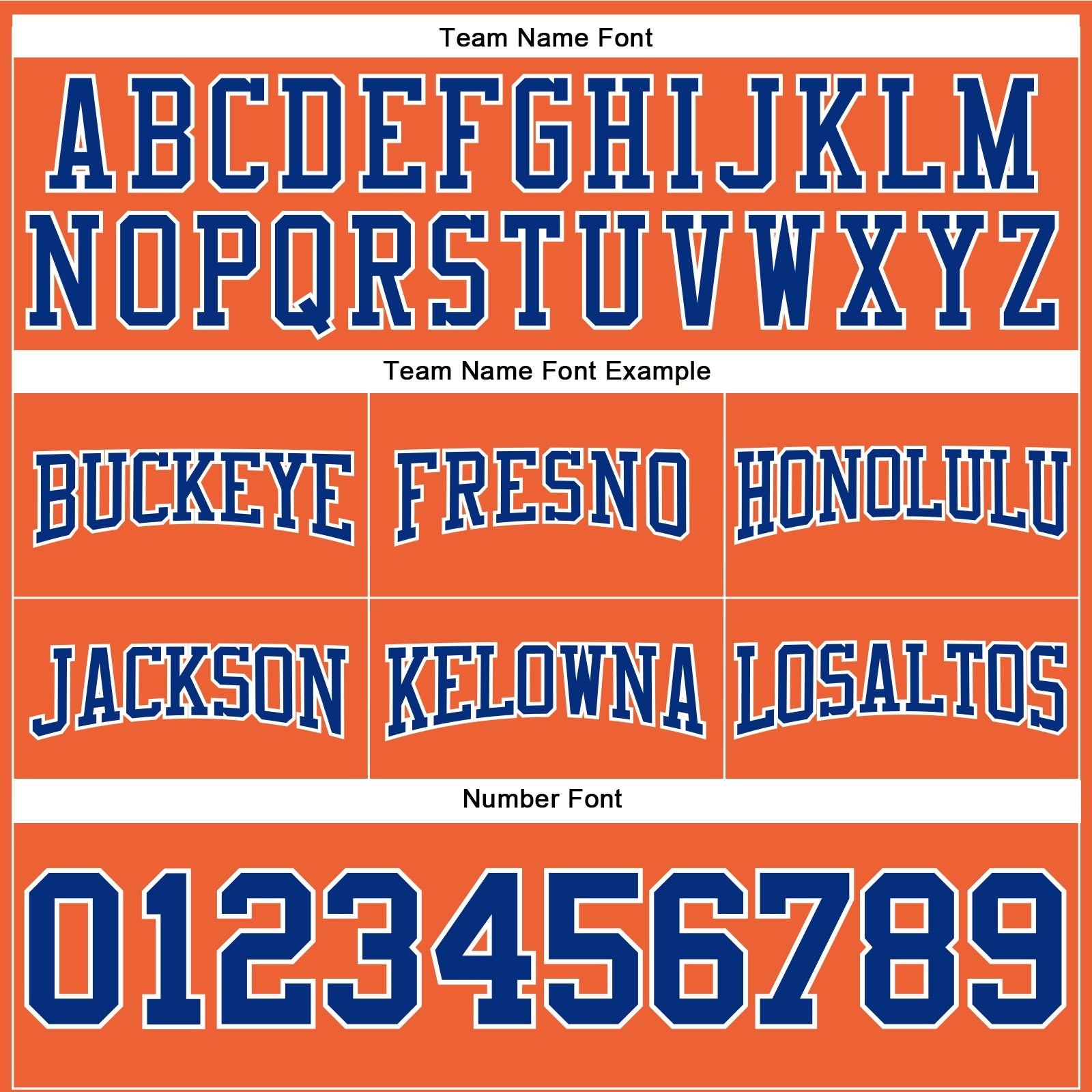 Custom Stitched Orange Royal-White Football Pullover Sweatshirt Hoodie