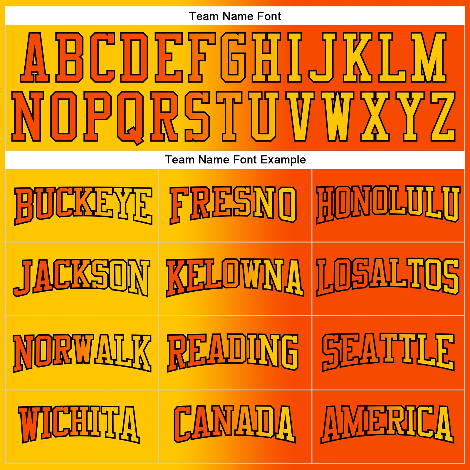 Custom Stitched Orange Yellow-Black Gradient Fashion Sports Pullover Sweatshirt Hoodie