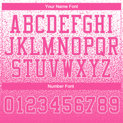 Custom Stitched White Pink Fade Fashion Sports Pullover Sweatshirt Hoodie