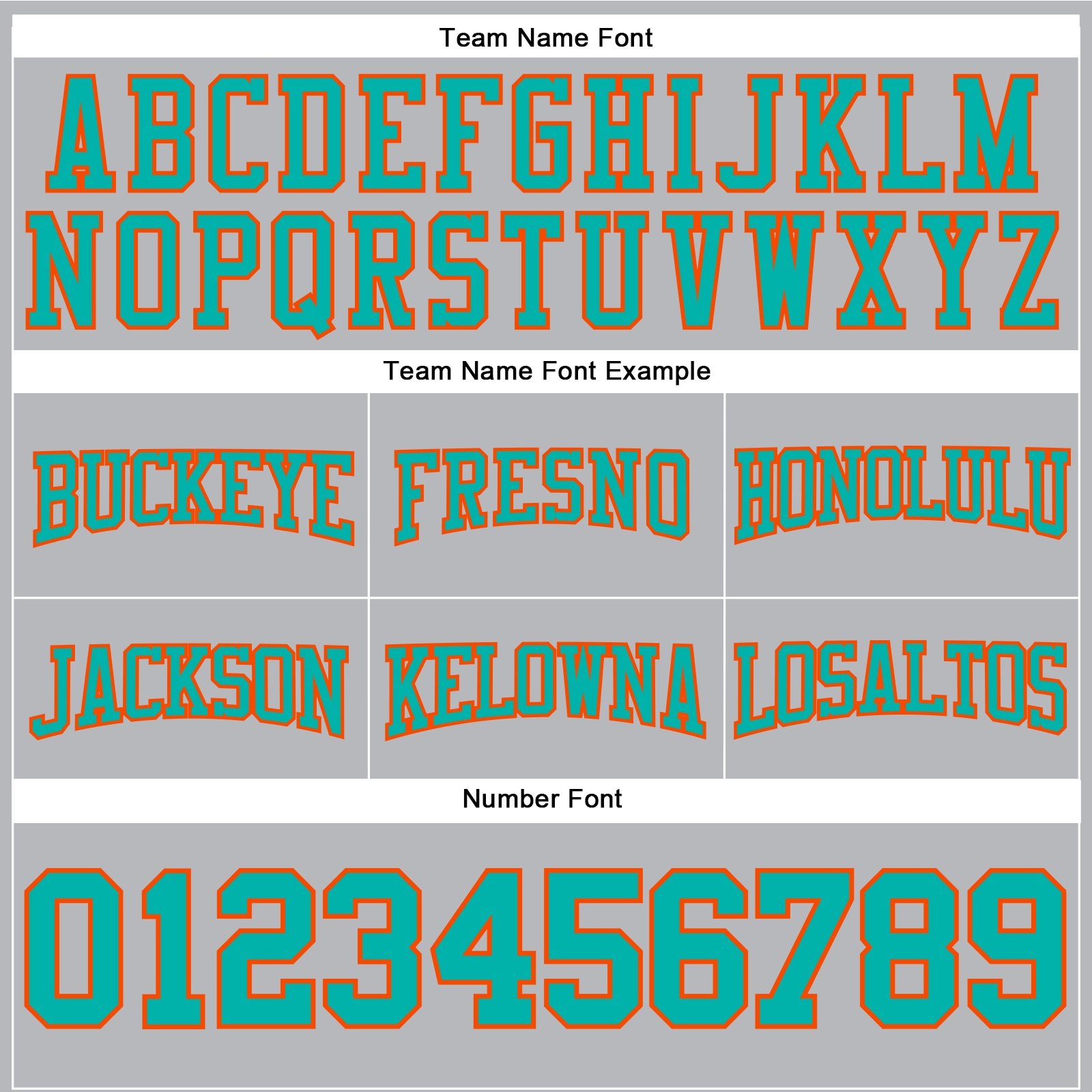 Custom Stitched Gray Aqua-Orange Football Pullover Sweatshirt Hoodie