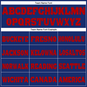 Custom Royal Red Fleece Jogger Sweatpants