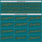 Custom Stitched White Aqua-Old Gold Split Fashion Sports Pullover Sweatshirt Hoodie