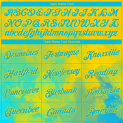 Custom Stitched Tie Dye Lakes Blue-Gold 3D Bright Flow Watercolor Sports Pullover Sweatshirt Hoodie