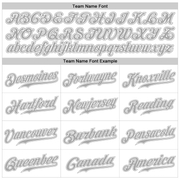 Custom White Gray Pinstripe Gray-White Sports Pants