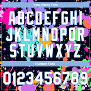 Custom Graffiti Pattern White-Light Blue Splashes 3D Bomber Full-Snap Varsity Letterman Jacket