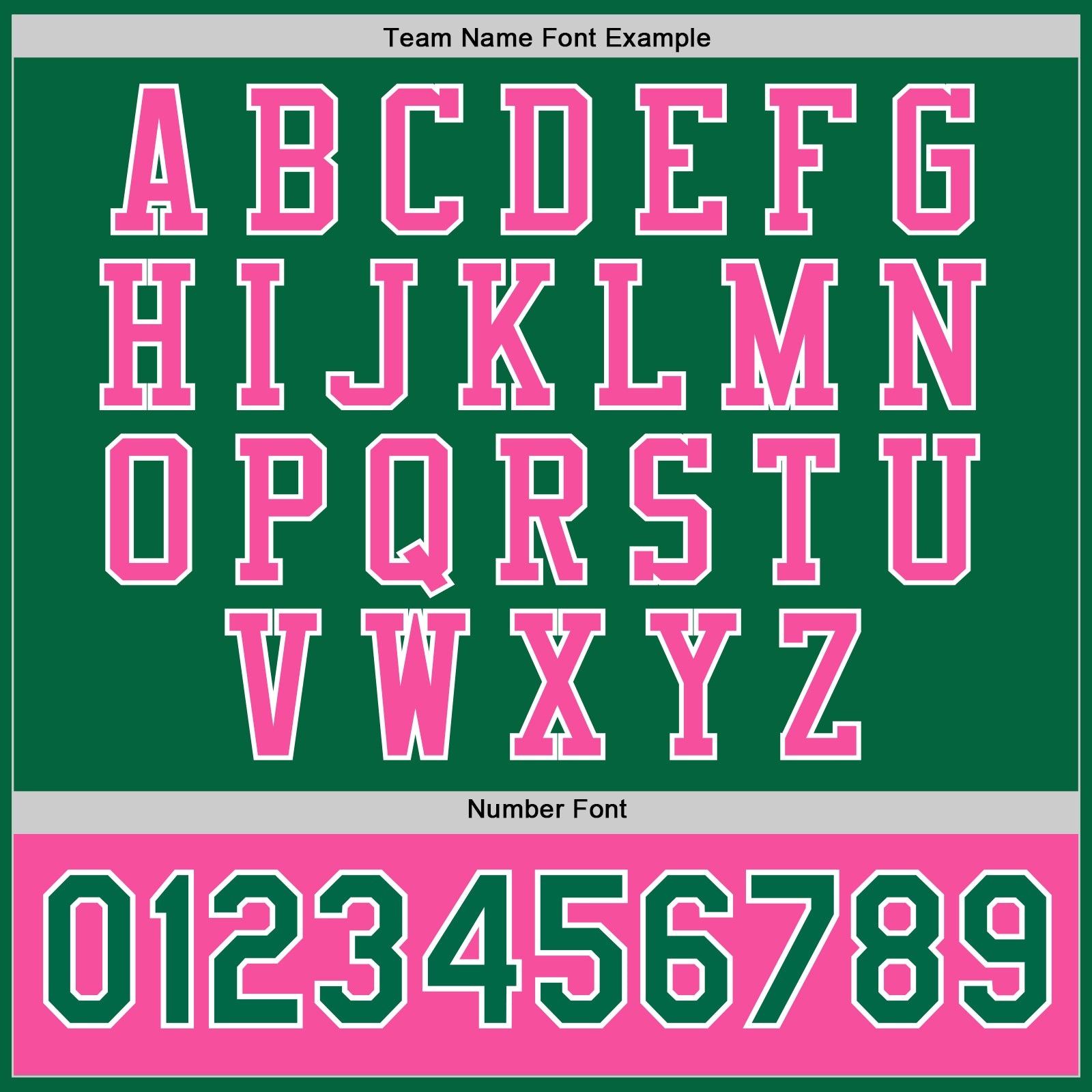 Custom Kelly Green Pink-White Bomber Full-Snap Varsity Letterman Two Tone Jacket