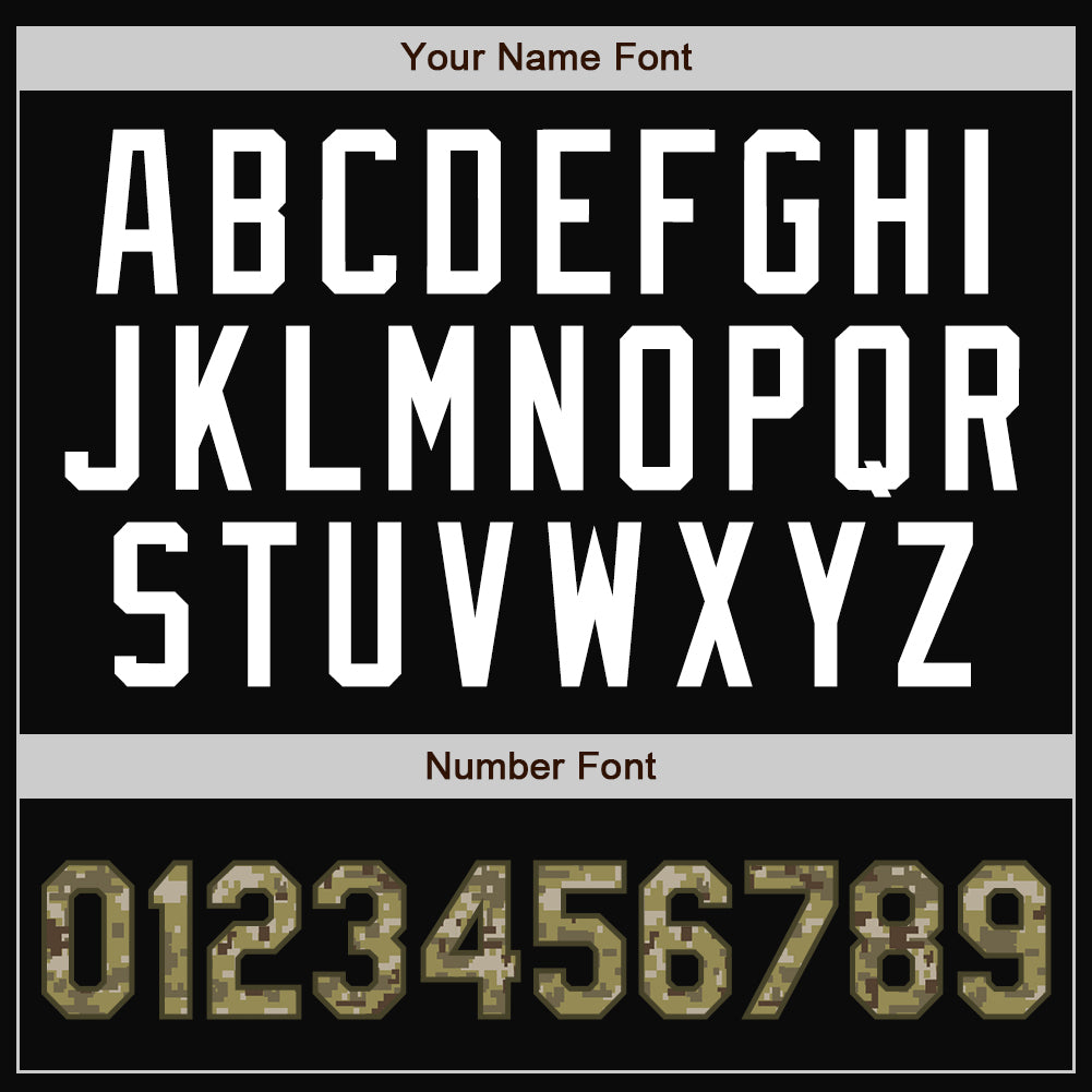 Custom Black Camo-Olive Bomber Full-Snap Varsity Letterman Two Tone Jacket