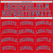 Custom Red Navy-White Authentic Throwback Rib-Knit Baseball Jersey Shirt