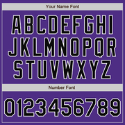 Custom Purple Black Kelly Green Bomber Full-Snap Varsity Letterman Split Fashion Jacket