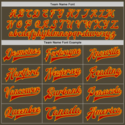 Custom Olive Red-Gold Bomber Full-Snap Varsity Letterman Salute To Service Jacket