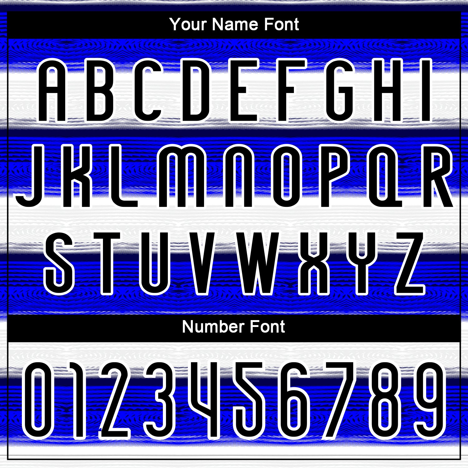 Custom Thunder Blue Black-White Lines Sublimation Volleyball Uniform Jersey