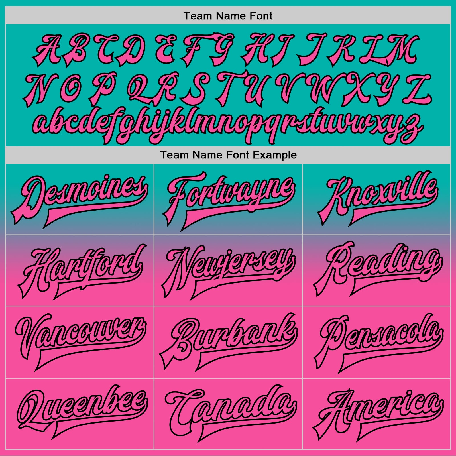 Custom Aqua Pink-Black Bomber Full-Snap Varsity Letterman Fade Fashion Jacket