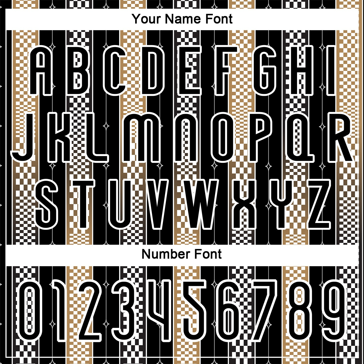 Custom Black Old Gold-White Geometric Shape Sublimation Volleyball Uniform Jersey