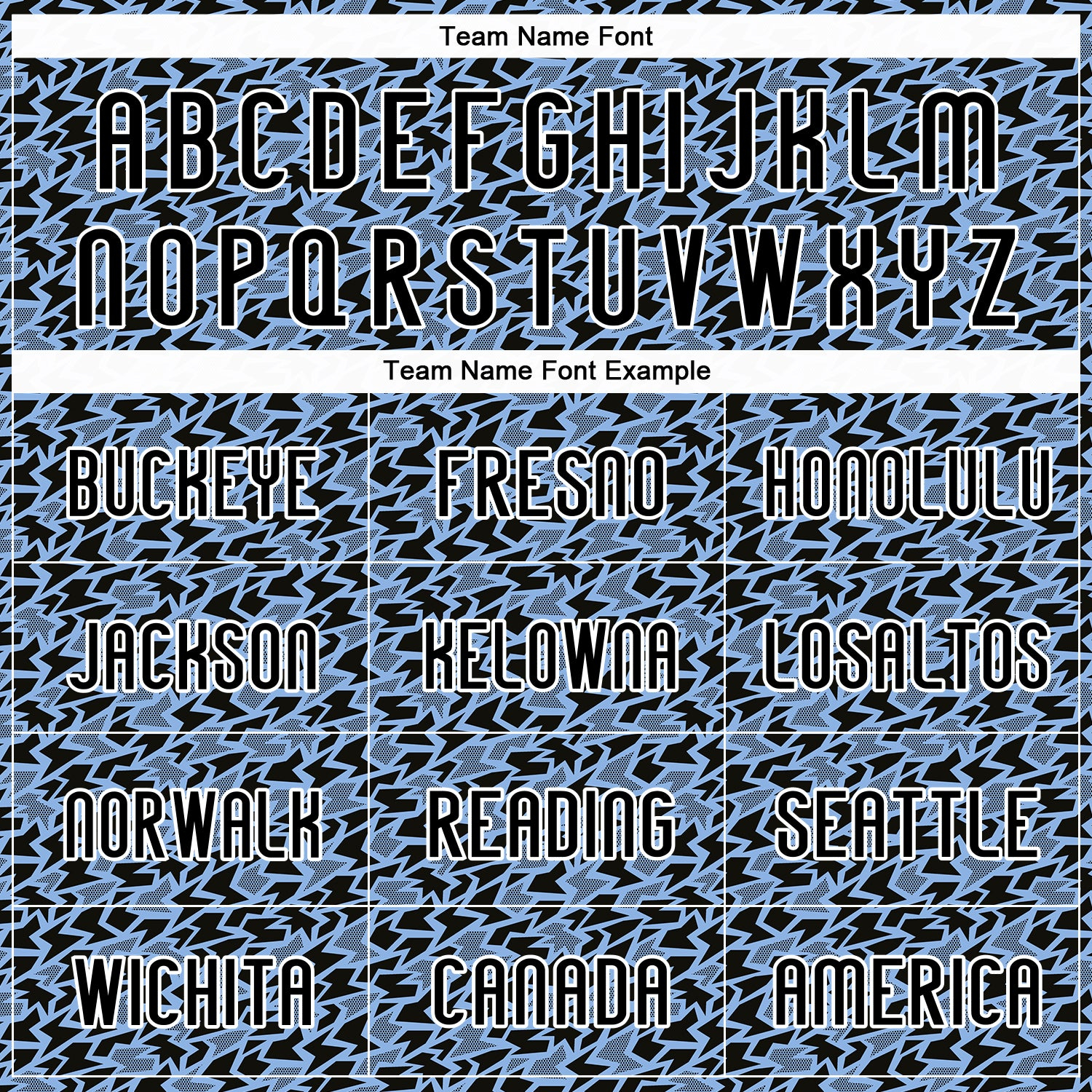 Custom Light Blue Black-White Geometric Shape Sublimation Volleyball Uniform Jersey