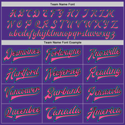 Custom Purple Aqua Black-Pink Bomber Full-Snap Varsity Letterman Jacket