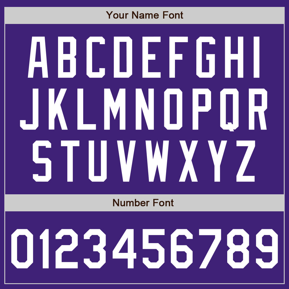 Custom Purple White Bomber Varsity Letterman Zipper Jacket