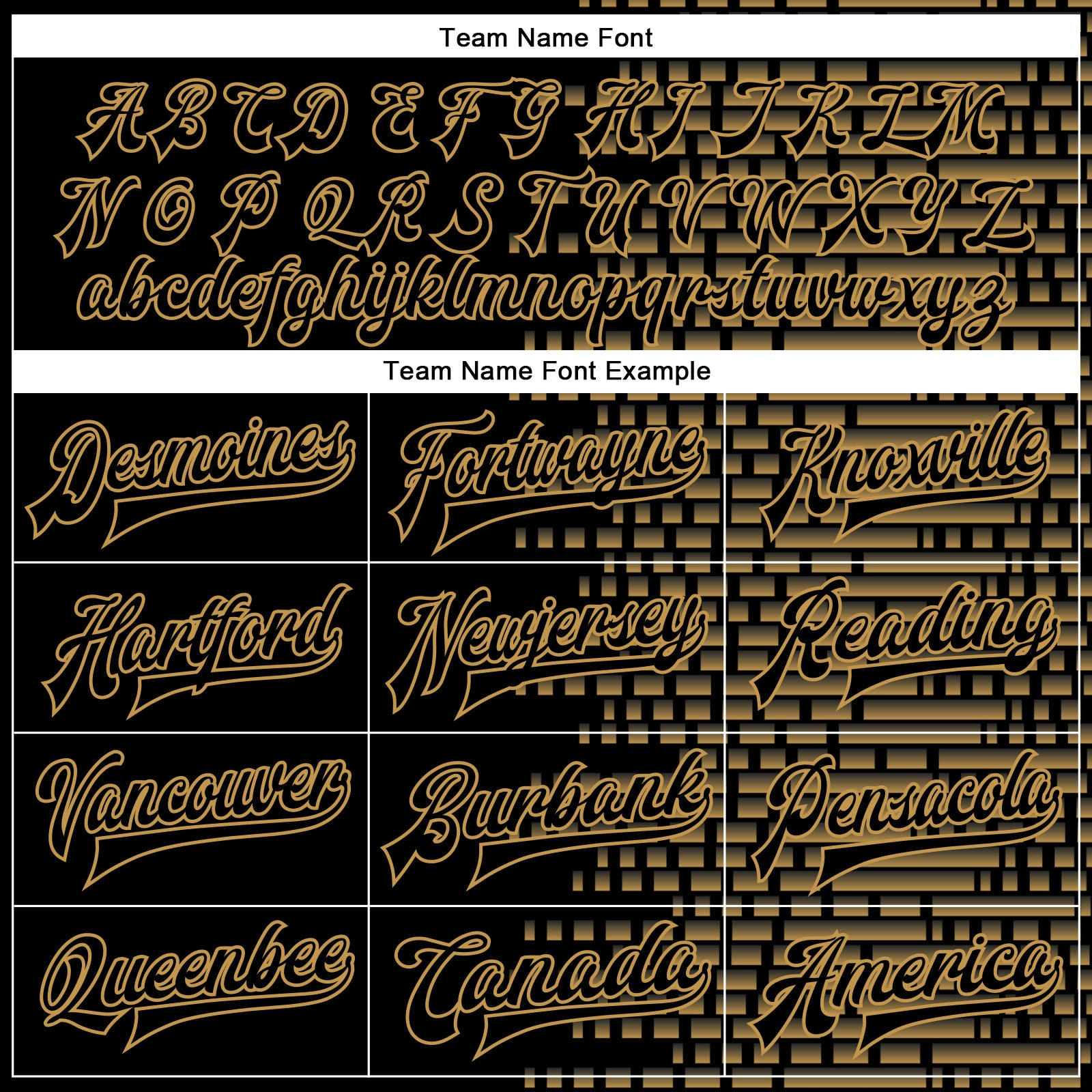 Custom Black Old Gold Halftone 3D Pattern Design Bomber Full-Snap Varsity Letterman Jacket