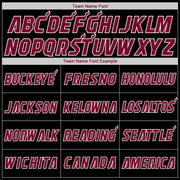 Custom Black White-Maroon Authentic Throwback Rib-Knit Baseball Jersey Shirt