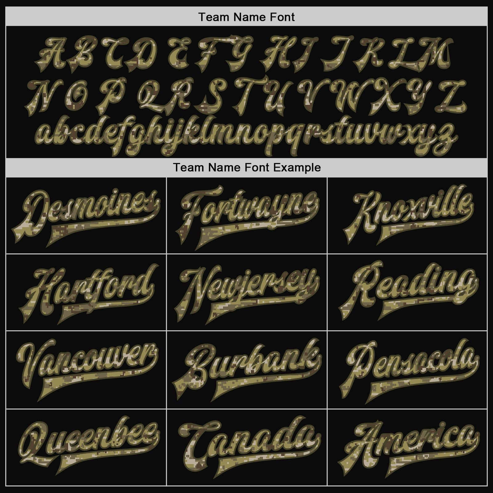 Custom Black Camo-Olive Bomber Full-Snap Varsity Letterman Two Tone Jacket