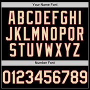 Custom Black Cream-Crimson Bomber Full-Snap Varsity Letterman Two Tone Lapel Collar Byron Jacket