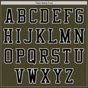 Custom Olive Black-White Bomber Varsity Letterman Salute To Service Zipper Jacket