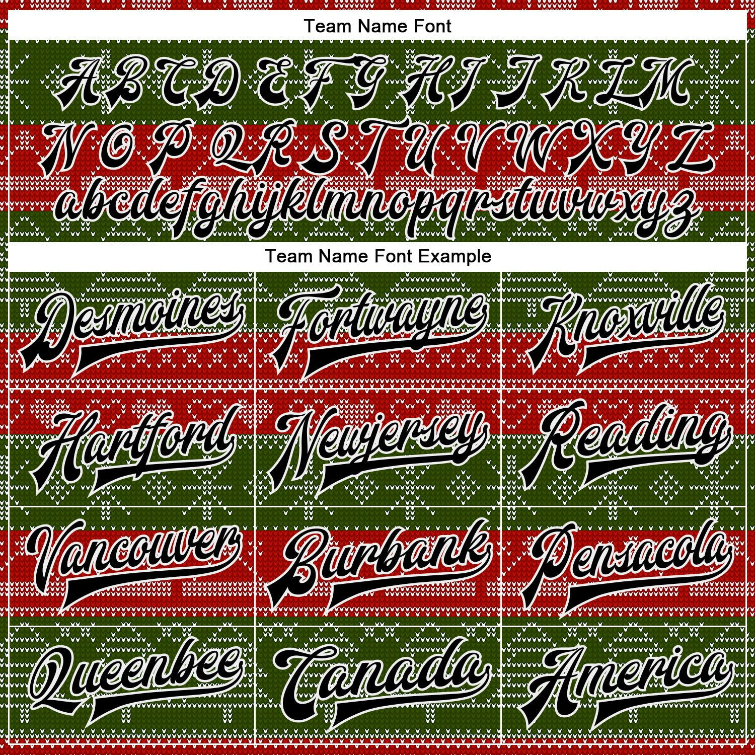 Custom Red Black-Green Christmas 3D Bomber Full-Snap Varsity Letterman Jacket