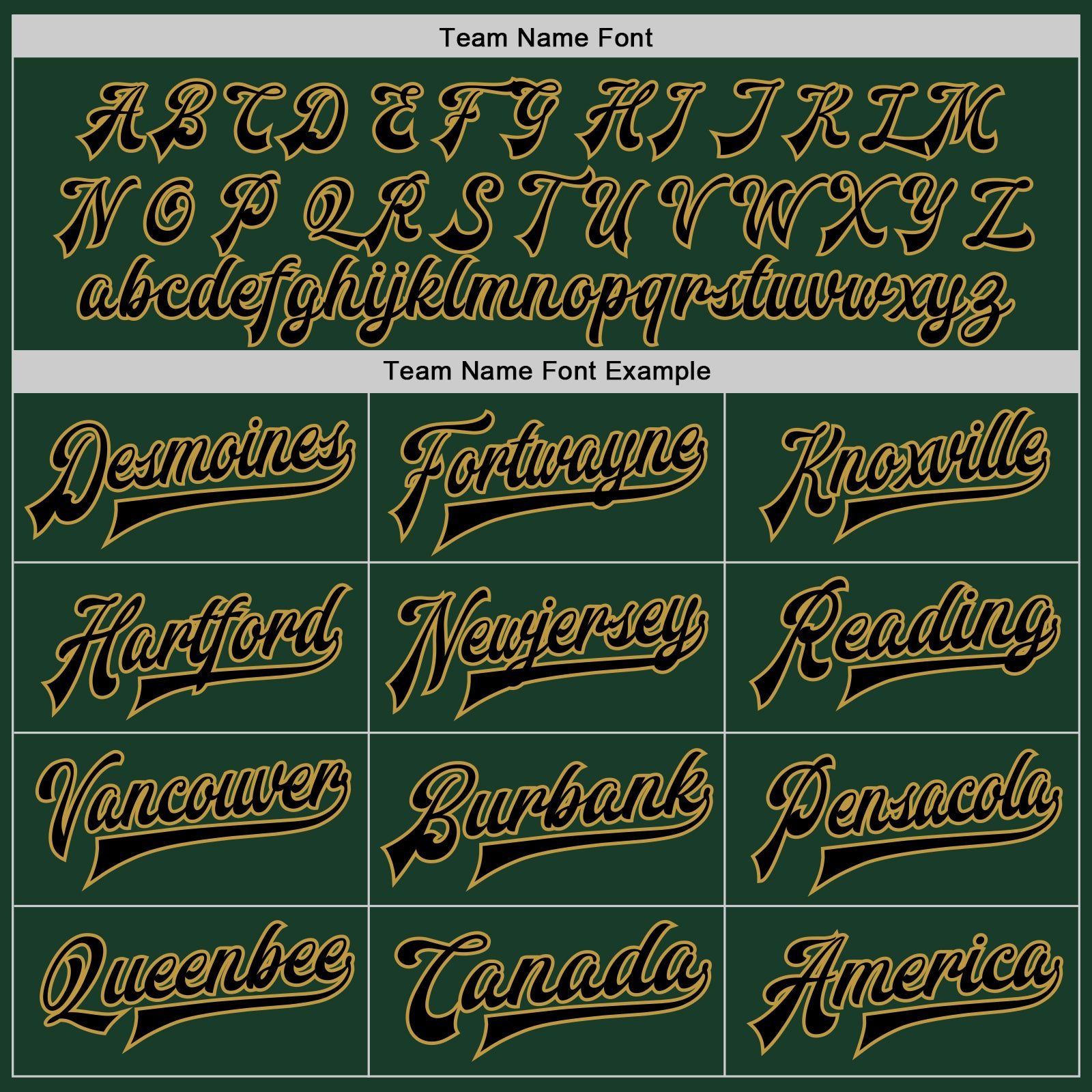 Custom Green Old Gold-Black Bomber Full-Snap Varsity Letterman Two Tone Jacket