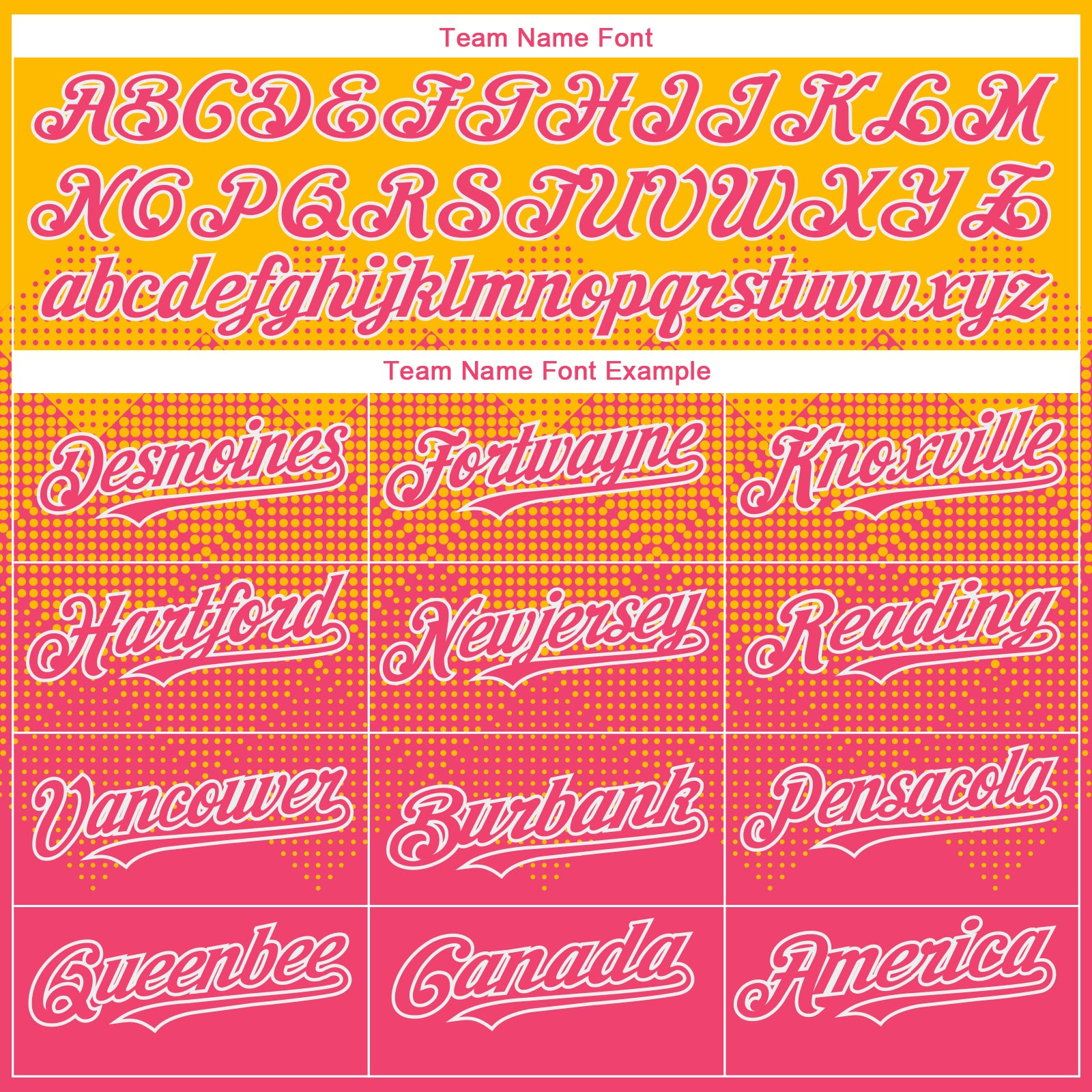 Custom Gold Neon Pink-White Gradient Square Shape 3D Pattern Design Bomber Full-Snap Varsity Letterman Hoodie Jacket