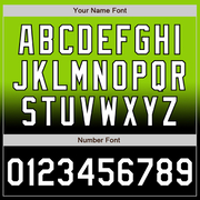 Custom Neon Green White-Black Bomber Full-Snap Varsity Letterman Fade Fashion Jacket