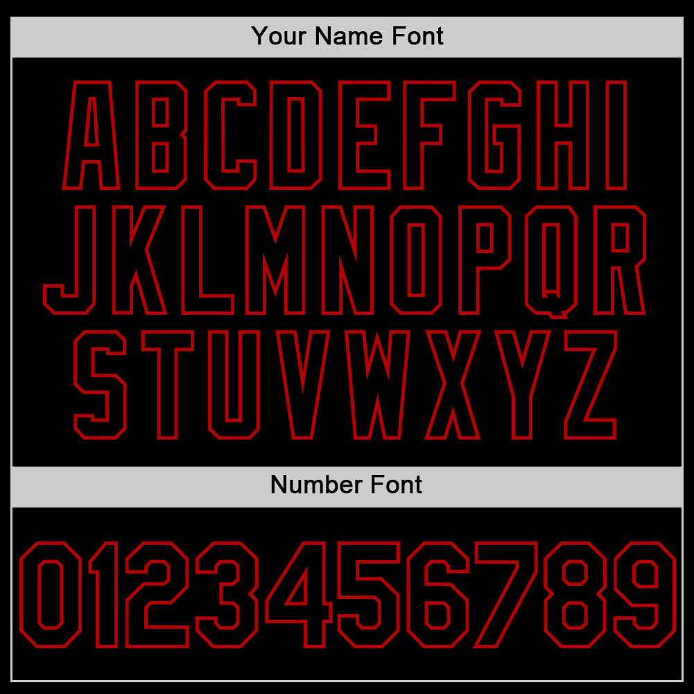 Custom Black Red Bomber Full-Snap Varsity Letterman Two Tone Lapel Collar Byron Jacket