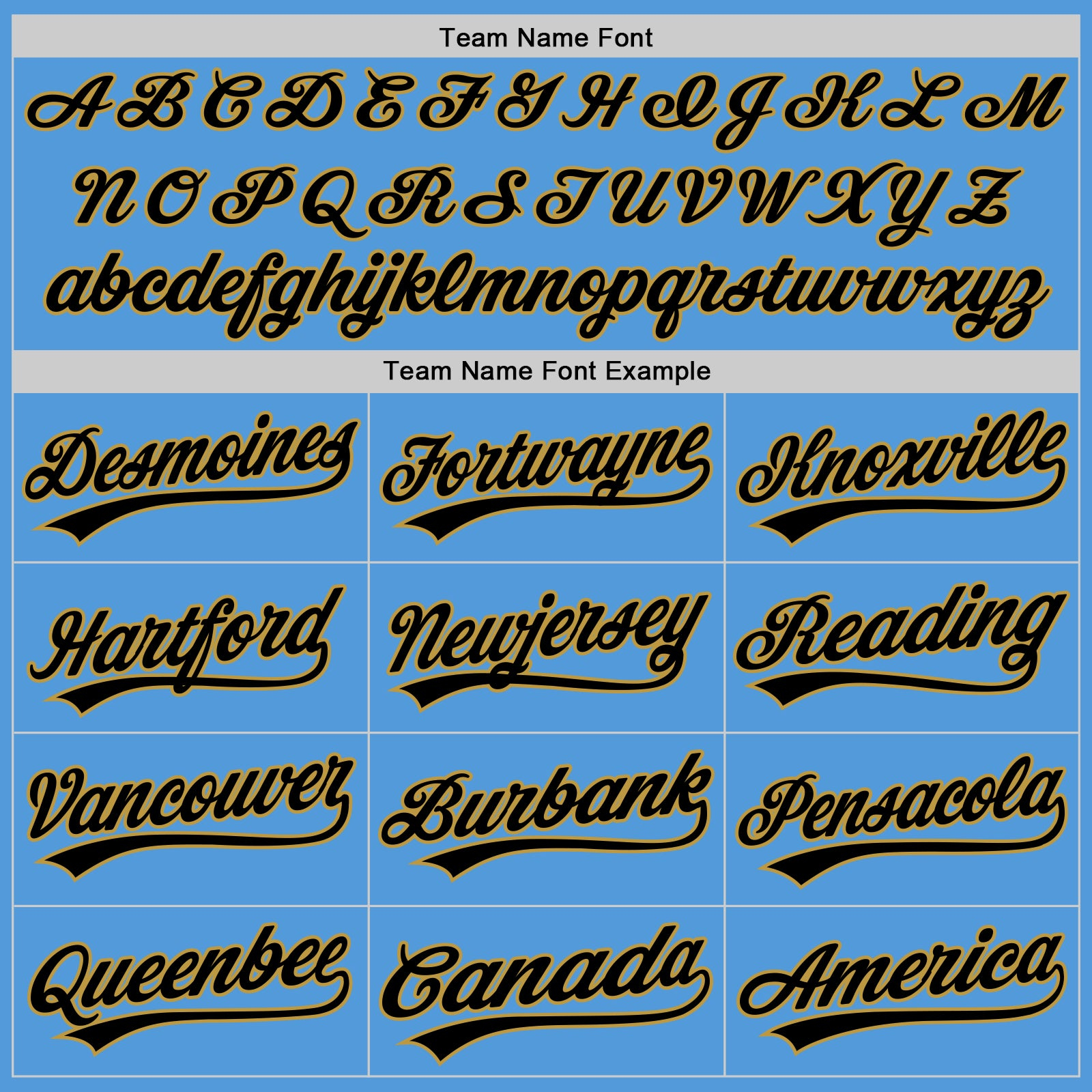 Custom Powder Blue Black-Old Gold Performance Vapor Golf Polo Shirt