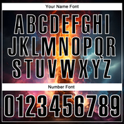 Custom Navy Black-White 3D Bowling Burning Flame Performance Polo Shirt