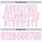 Custom White Pink 3D Pink Ribbon Breast Cancer Awareness Month Women Health Care Support Performance Polo Shirt