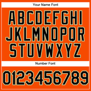 Custom Orange Black Cream-Old Gold Performance Vapor Golf Polo Shirt