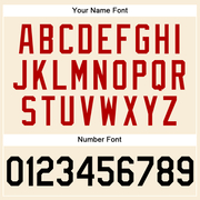 Custom Cream Black-Red Performance Vapor Golf Polo Shirt